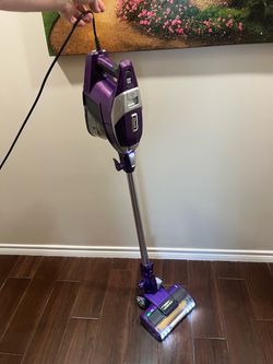 Shark Rocket Pet Pro Corded Stick Vacuum, Carpet and Hardfloors, Pet Friendly, Self-Cleaning Brushroll, Removable Handheld, ZS350 Purple