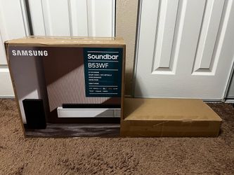 Samsung Soundbar, a 2.1-channel sound system