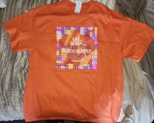 EAT... SLEEP... BUILD THE BLOOD SUPPLY... REPEAT!
T- Shirt 