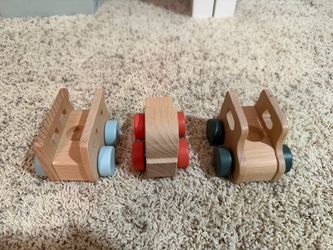 Wooden Toy Trucks