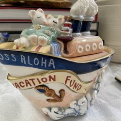 Fitz and Floyd Piggy Bank 