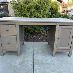 Solid Wood Hemnes Desk Furniture Great Condition 