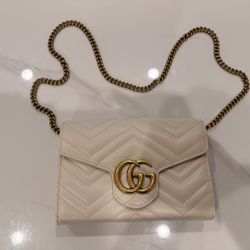 Gucci Marmont Wallet Chain