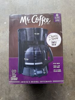 Mr. Coffee 12-Cup Programmable Coffee Maker