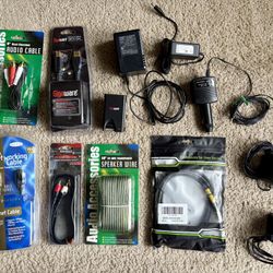 Lot Of Cables, Adapters, Transformers