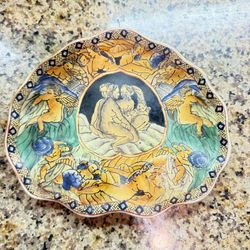 United Wilson "UW 1897"- Antigo Cinzeiro em porcelana oriental com ...