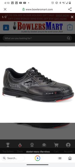 Dexter The Nine Men's Bowling Shoes Size 12