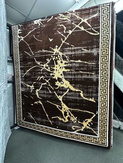 Marble area rug