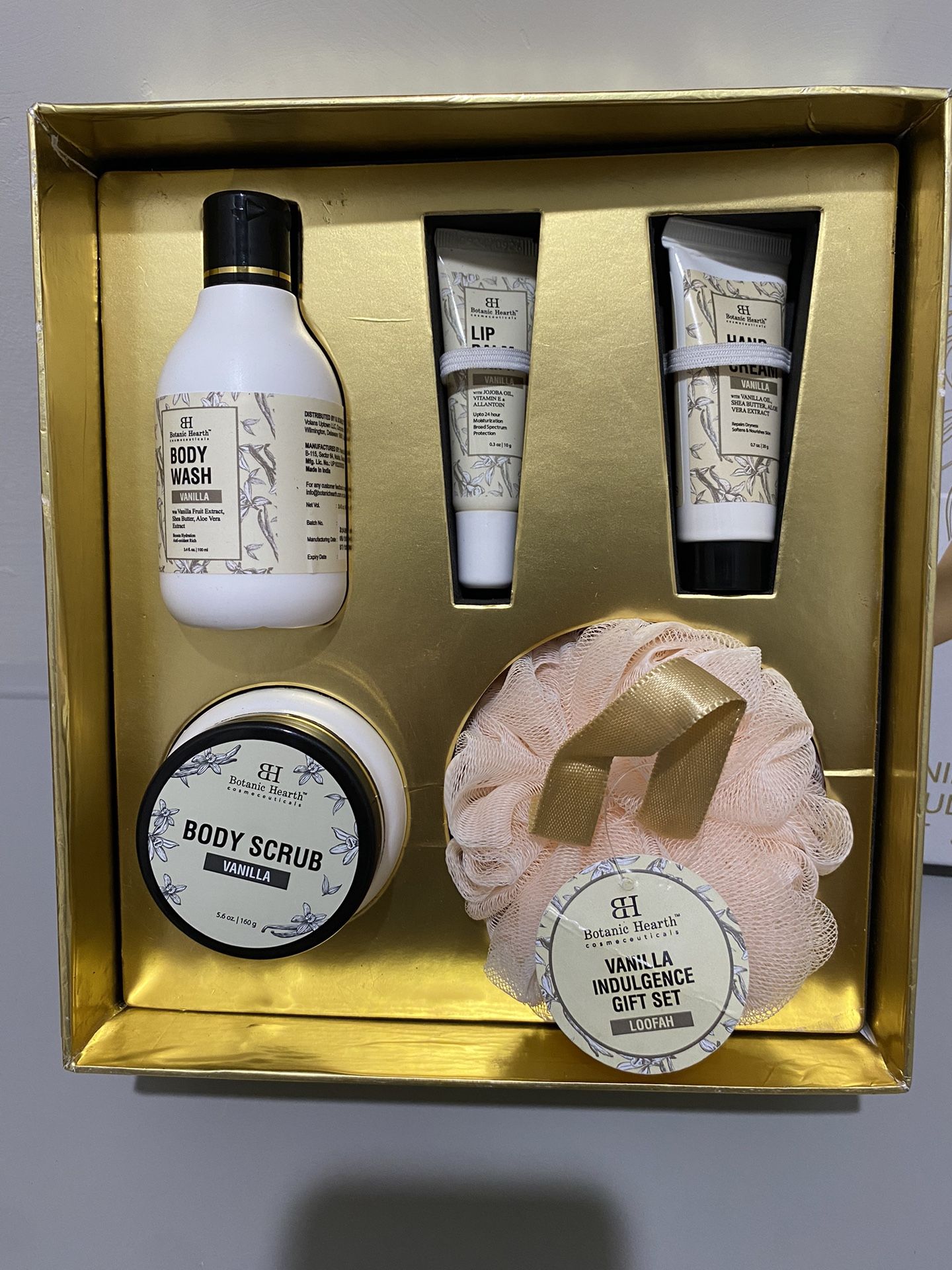 Lotion, Lip, Gift Set Vanilla