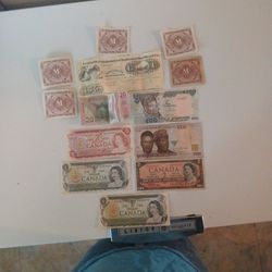Different Bills From Different Countries 