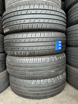 Vendo set de llantas 235/65R18 marca MICHELIN