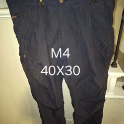 ARIAT FRC M4 GLEN GUARD FEATHER LIGHT WEIGHT LOW RISE BOOT CUT NAVY BLUE PANTS 