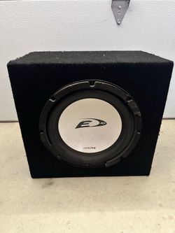 Alpine 10” Subwoofer