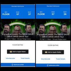 Impractical Jokers Tickets (Floor)