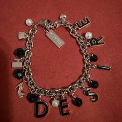Dolce & Gabbana Signed The One DESIRE Charms Bracelet