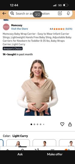 Momcozy Baby Wrap Carrier