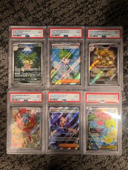 Pokemon PSA 9 Slabs