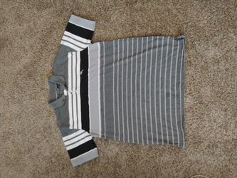2XL Platoon collar shirts. Burgundy and Grey