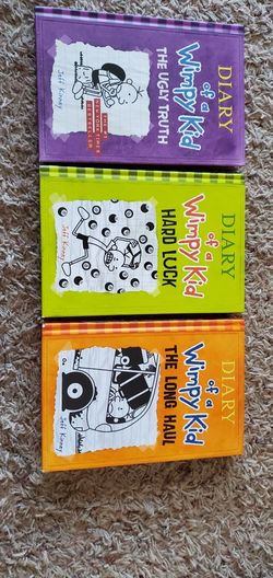 Diary Of Wimpy Kid hardcopy Books