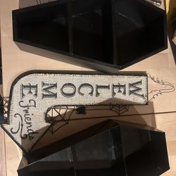 Halloween, Coffin Shelves, Decor