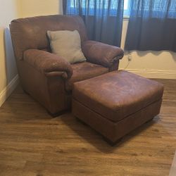 Sofa Chair And ottoman