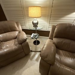 Reclining Sofa And Two Recliners - $400 OBO