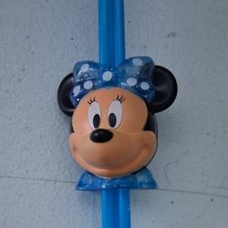 Minnie Mouse Straw Topper