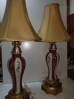 Vintage Japanese style lamps