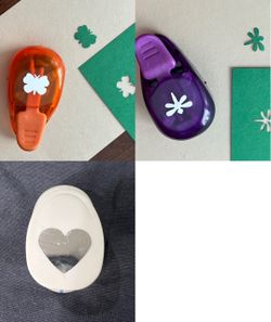 EK Success & Recollections Paper Shaper/Paper Punch Bundle (lot of 3)