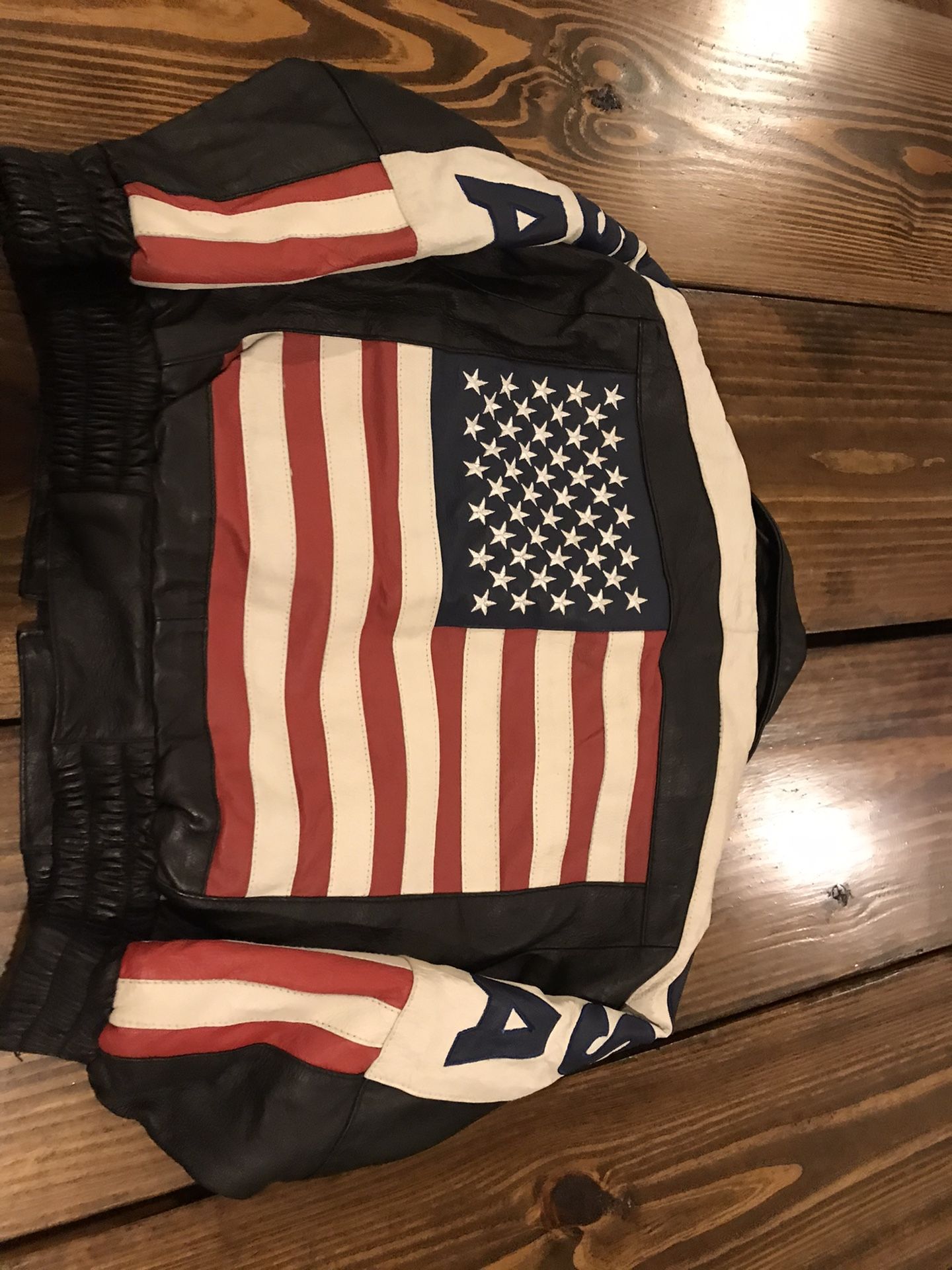 Kids Leather American Jacket (Small 4-6)