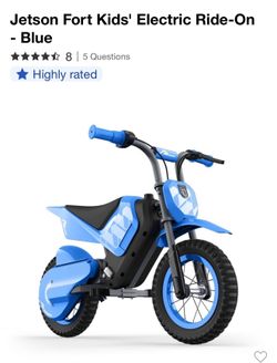 Jetson Fort Kids' Electric Ride-On - Blue