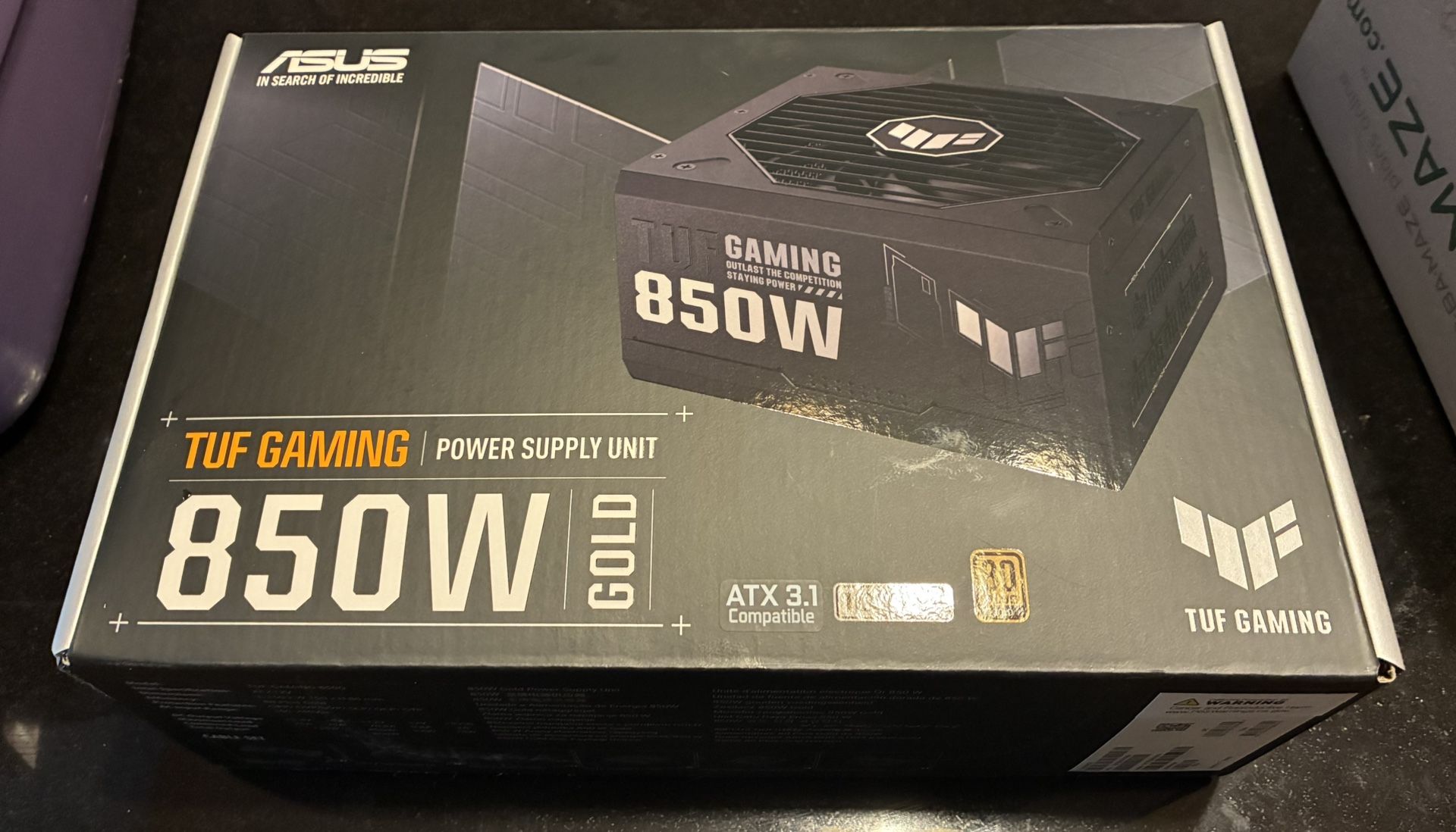 Brand New ASUS TUF Gaming 850W Power Supply