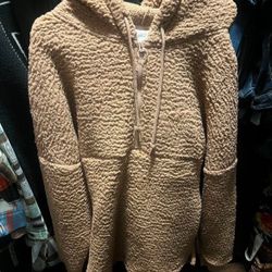 Pink Fleece Sweater 