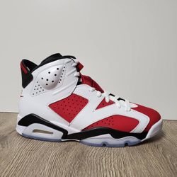 Nike Air Jordan 6 Carmine Size 8 & 9