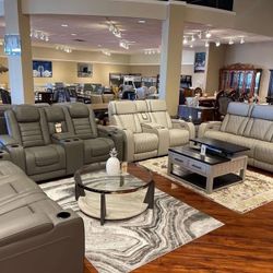 Genuine Leather Power Reclining Sofa Or Love Seat $1999 Each Your Choice
