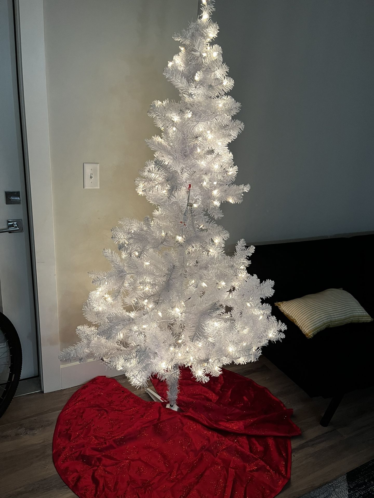 White Christmas Tree