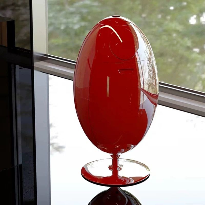 Egg-Shaped Trash Can (Waste Sorting, One Equals Three)