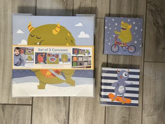 Canvas Art Set Boy Room