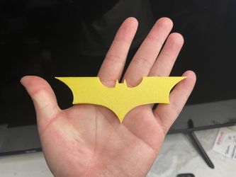 Bat-Signal Night that Works With Flashlight From Phone. Includes Batarang.