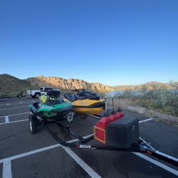 Seadoo Jet Skis And Trailer 