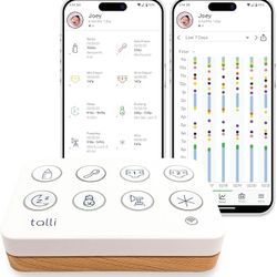 Daily Baby Monitor - Log Feedings, Diapers, Sleep & 
More with 1-Touch, Device Links to The Talli App 