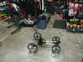 Used Sun Mountain Micro Cart Golf Cart Bag Push Cart
