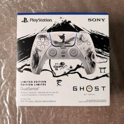 BRAND NEW PS5 DualSense Wireless Controller - Ghost of Yotei Black Limited Edition