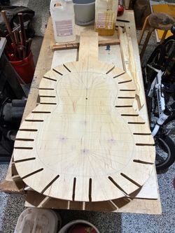 Luthier tools and jigs. Classical and flamenco guitar building