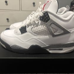 Jordan 4s White Cements 