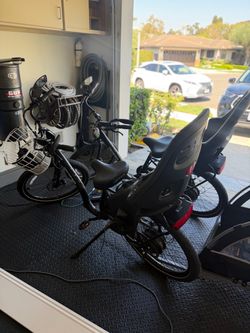 Two Pedego electric bikes for sale