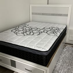 Full Size Mattress Pillow Top 12"     new Mattress.    Same day delivery