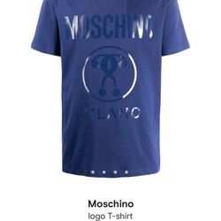 Moschino Milano T-shirt Blue