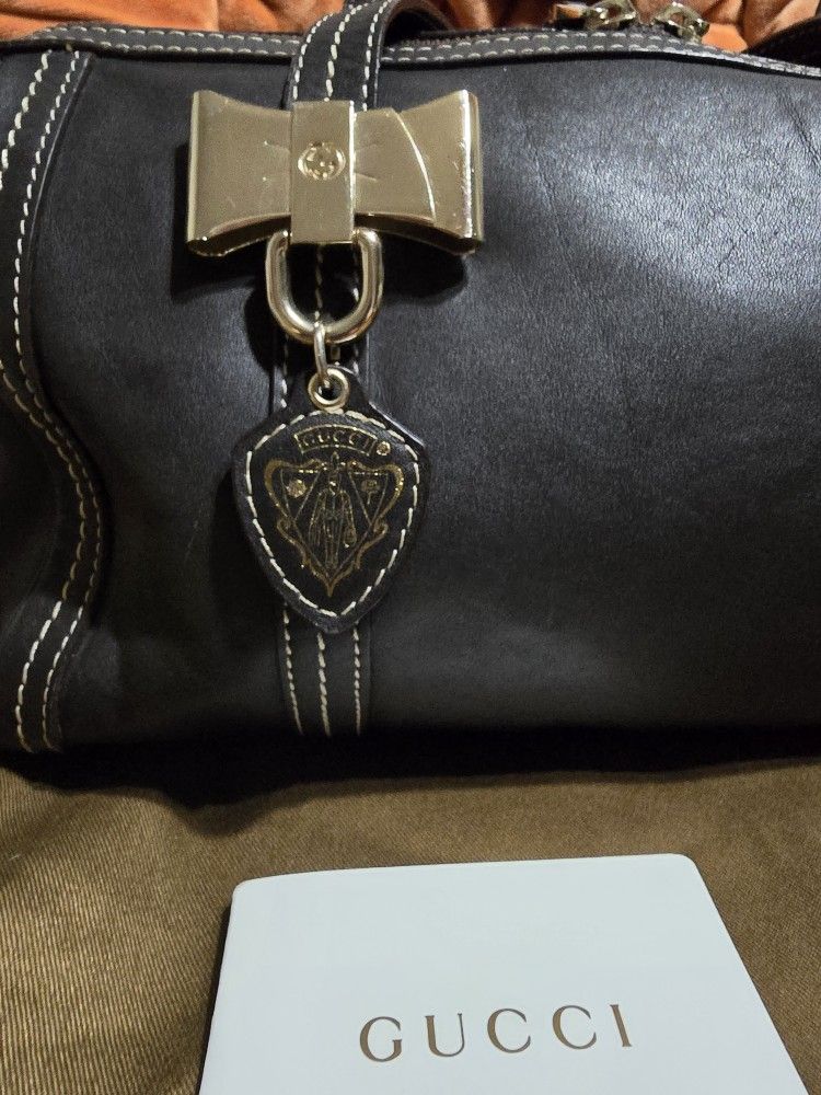 GUCCI Duchessa Boston Bag Authentic 