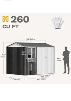 8x6 Shed